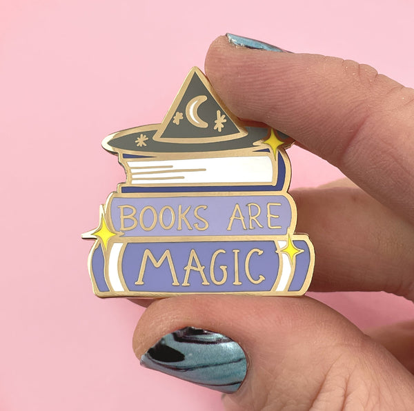 Books Are Magic Pin | Jubly-Umph