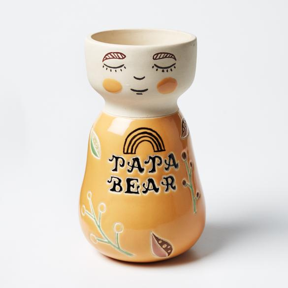 Papa Bear Vase | Jones and Co.