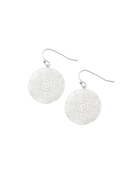 Silver Mini Web Earring | Tiger Tree