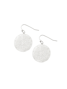 Silver Mini Web Earring | Tiger Tree