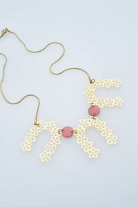 Drapery Necklace | Pink | Middlechild