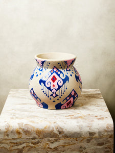 Noemi Vase | Jones and Co |  Pink/Blue Wide